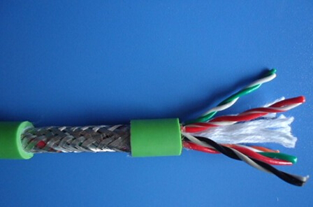 耐弯曲双绞屏蔽拖链电缆