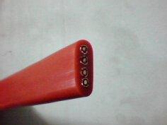 YGCB-L加钢丝型耐热硅橡套扁平软电缆