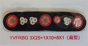 扁平电缆YVFBG YVFRBG YJGCFPB 组合扁电缆 YVFBG,YVFRBG组合扁电缆