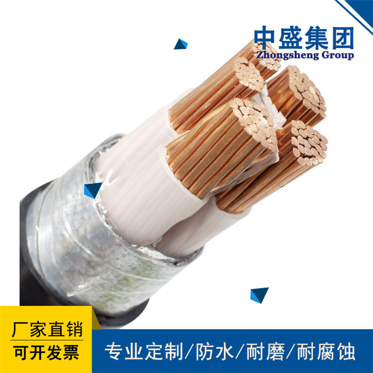 中盛防鼠蚁防鼠防蚁电缆FSY-YJV22 4*150