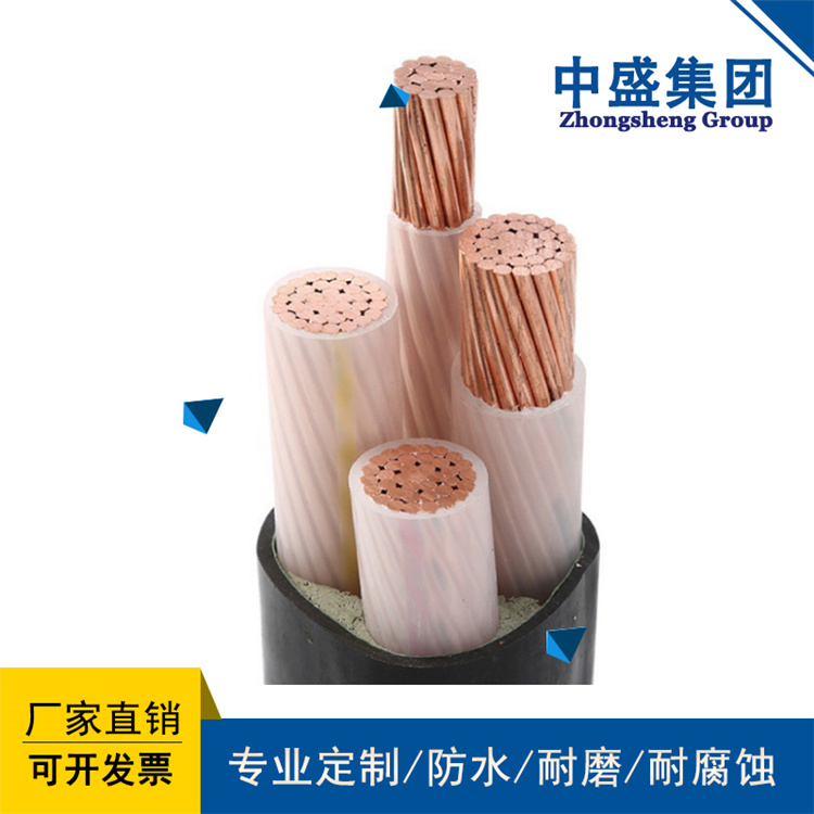 安徽天长市中盛变频器专用变频电缆 BPYJVPR 3*95+3*16