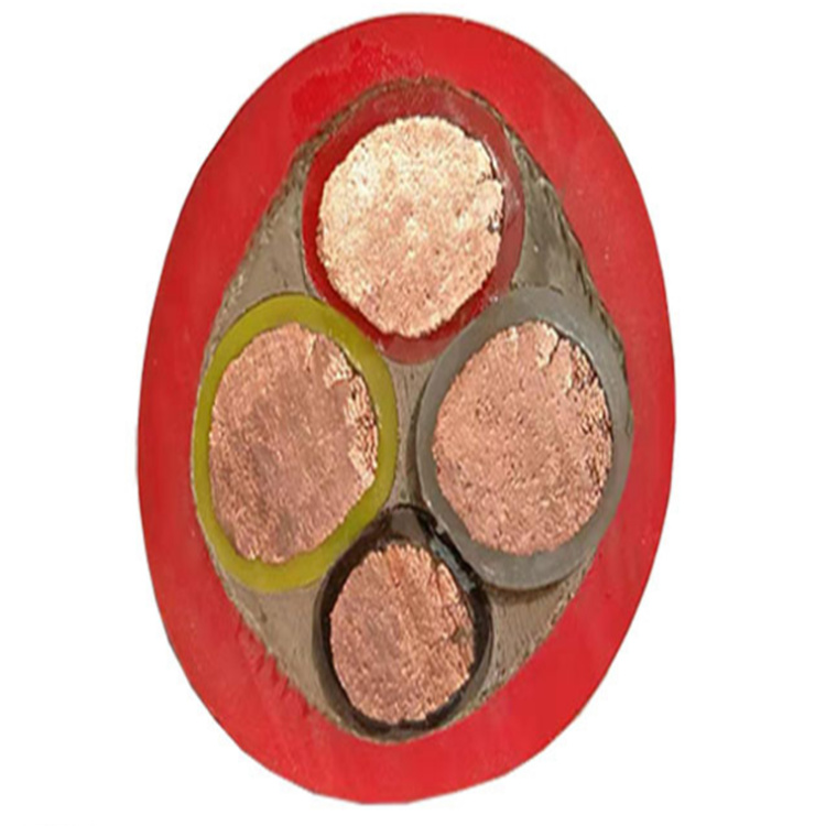 安徽天长市中盛硅橡胶耐高温变频软电缆BPGGPR 4*4