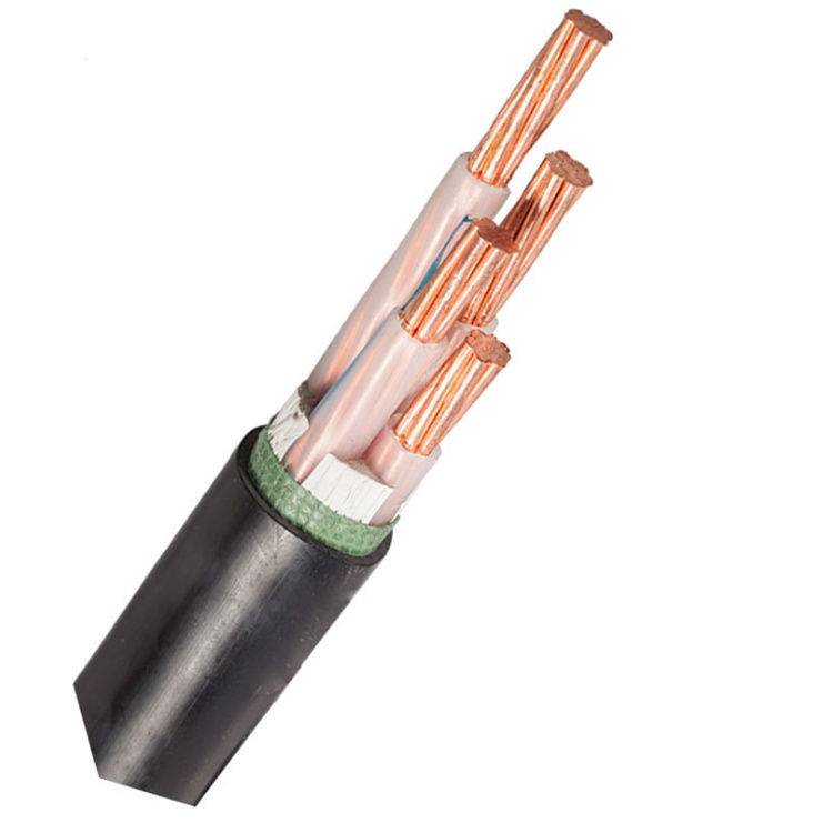 安徽天长市中盛变频器用变频电缆BPYJVP22 3*4+3*0.75