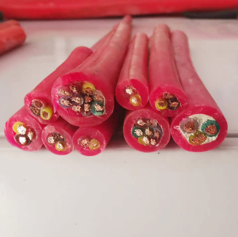 中盛电缆硅橡胶绝缘和护套控制软电缆 KGGR 12*1.0