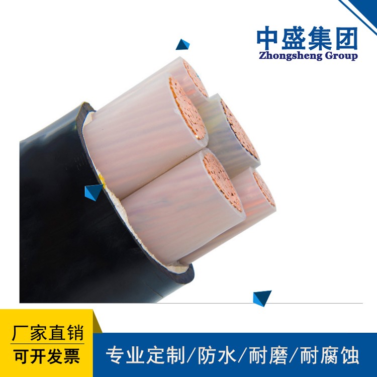 中盛特种耐高温变频电缆变频专用HYBPGVF-P2R 3*35