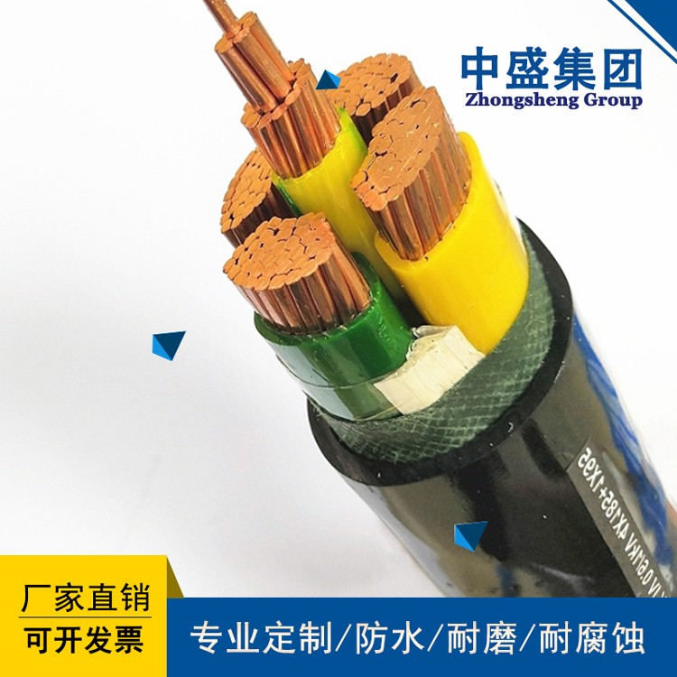 中盛防鼠蚁防鼠咬电力电缆FSY-YJY 4*240
