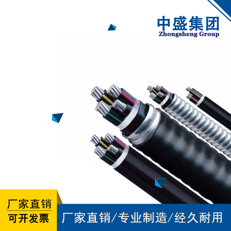 安徽中盛阻燃铝合金电缆抗蠕变易安装ZRC-YJLHY23 1.8/3KV 2*240