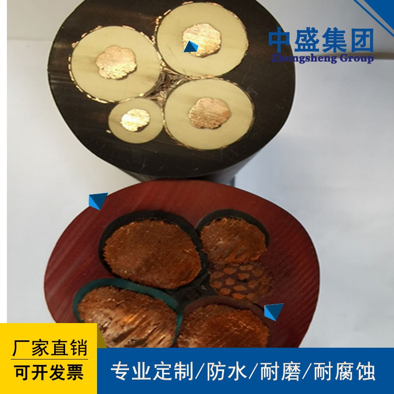 高压扁电缆YJGCFRP卷筒用6-10KV高压软电缆