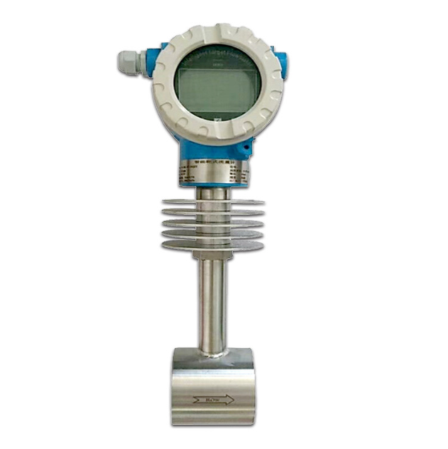 智能靶式流量计高粘度高温防腐管道式沥青原油糖浆流量计传感器-安徽中盛集团