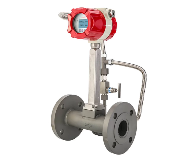 智能涡街流量计压缩空气氮气蒸汽流量计数显计量表涡街流量计