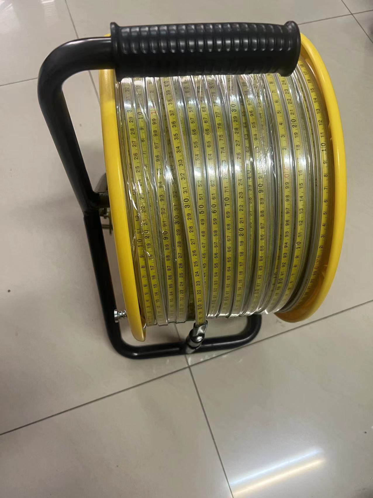 防水耐用钢尺电缆、水位计电缆黄色双面