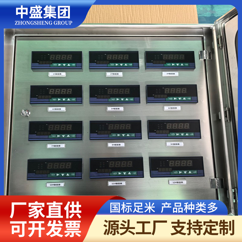 304不锈钢仪表箱12表双门仪表箱