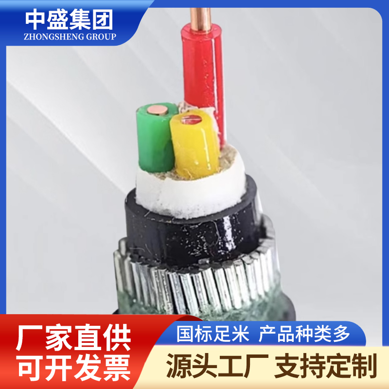 低烟无卤耐火计算机电缆 WDZN-DJYJP3YP3-22铠装信号电缆