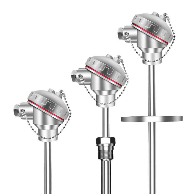 扁接插式铠装热电偶WRCK2-171