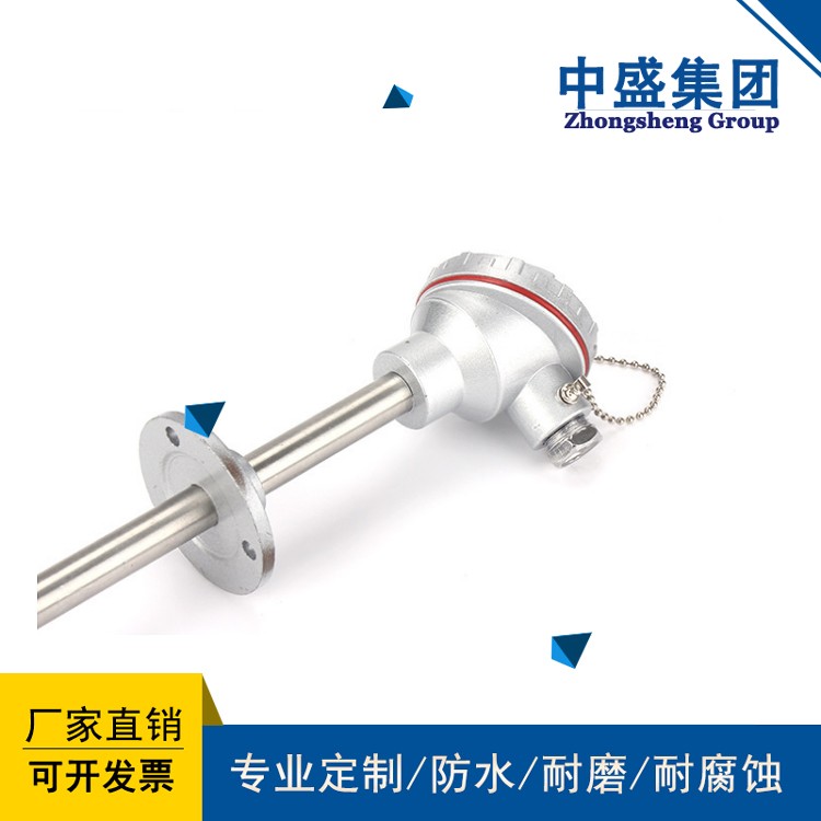 扁接插式铠装热电偶WRFK-171