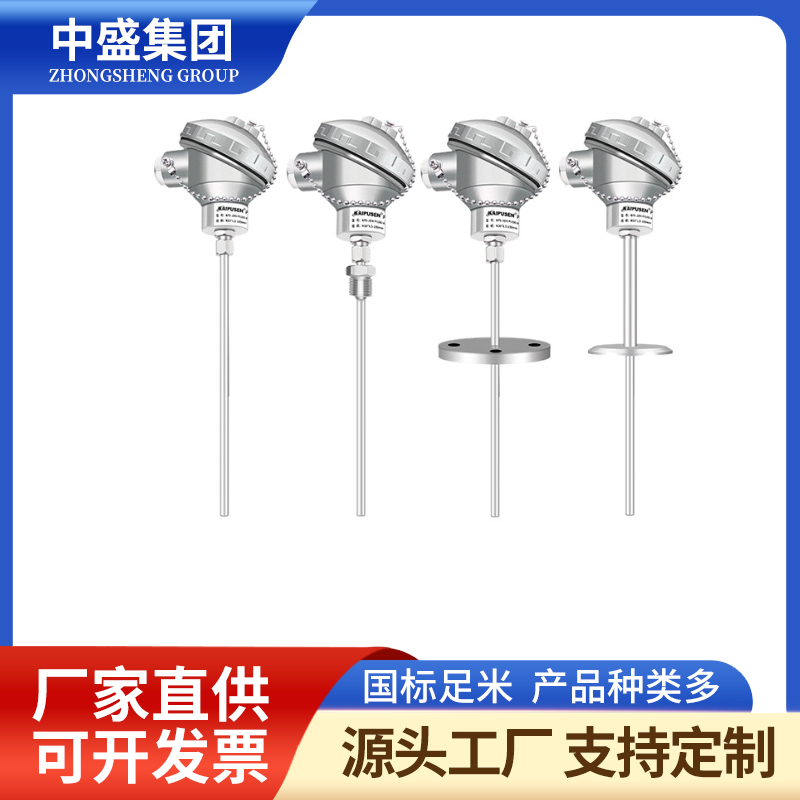 扁接插式铠装热电偶WREK-271