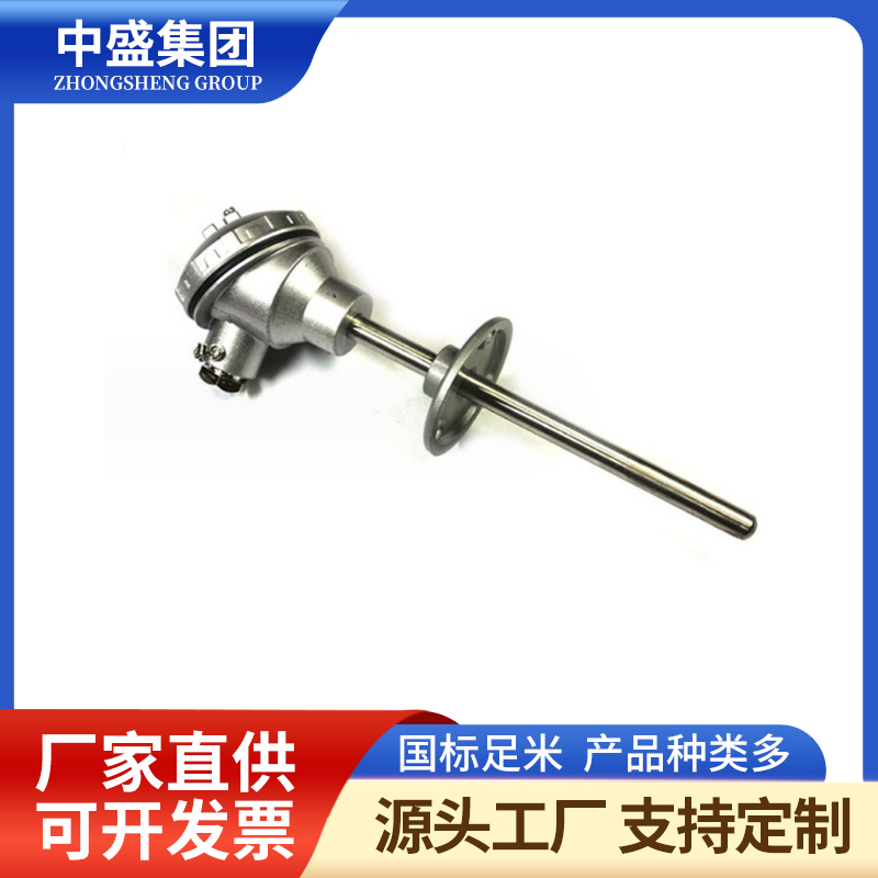 扁接插式铠装热电偶WRCK2-271