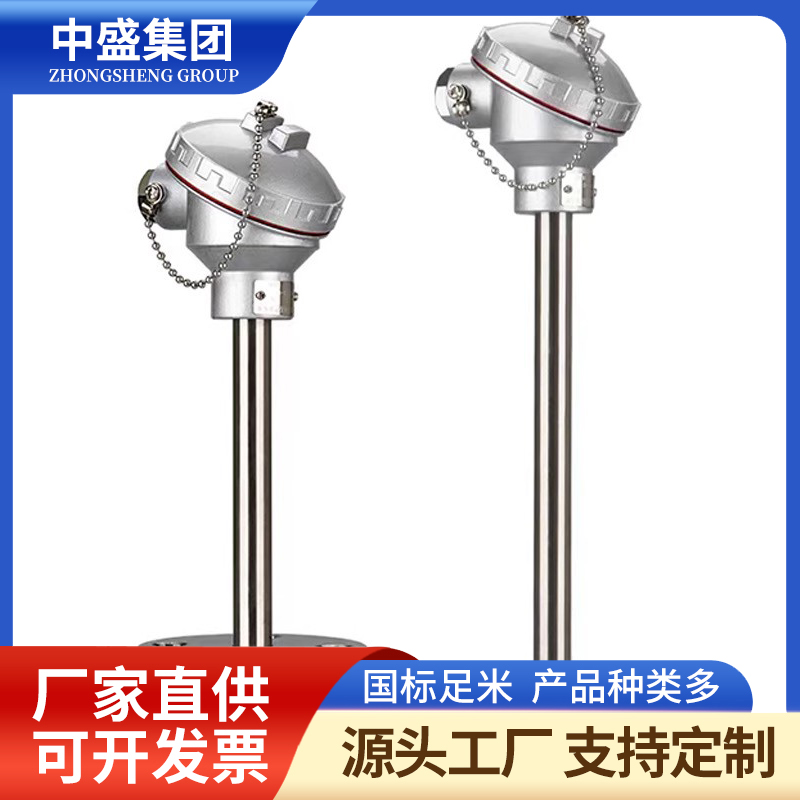 扁接插式铠装热电偶WRFK2-271