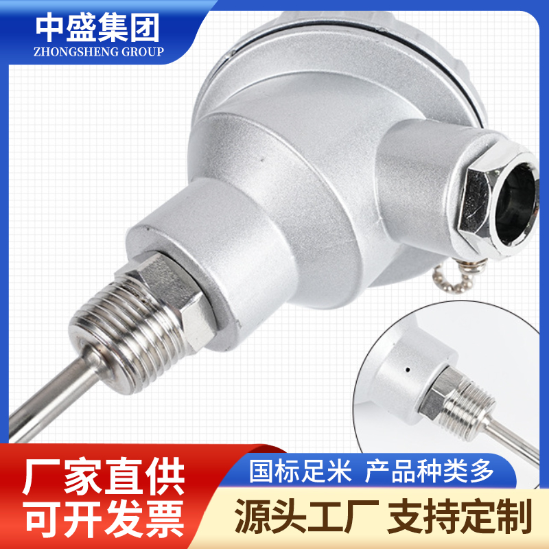 扁接插式铠装热电偶WREK-371