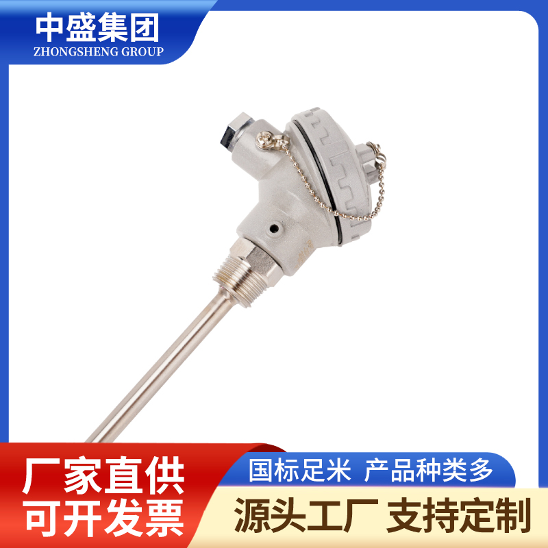 扁接插式铠装热电偶WRCK-371