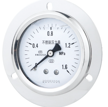 中盛压力表不锈钢隔膜压力表Y-100B/MF/316L/DN15法兰螺纹式连接