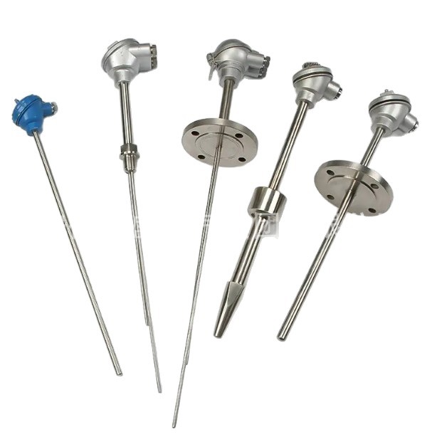 WRN2-431双支K型固定法兰式装配热电偶