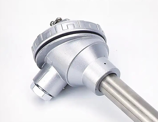 WRM2-630G双支铠装固定螺纹锥式热电偶