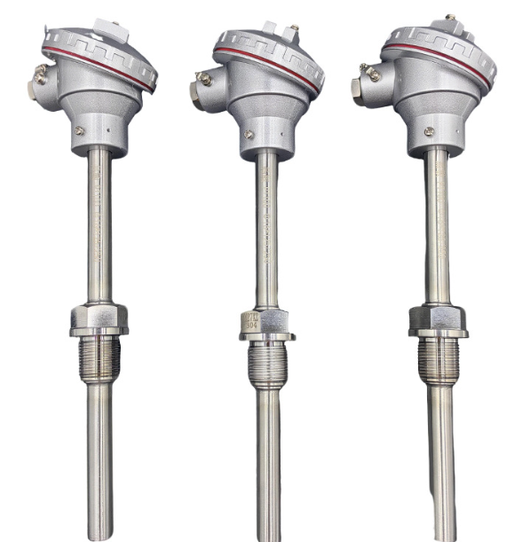 WRE-630工业用固定螺纹锥形保护管热电偶