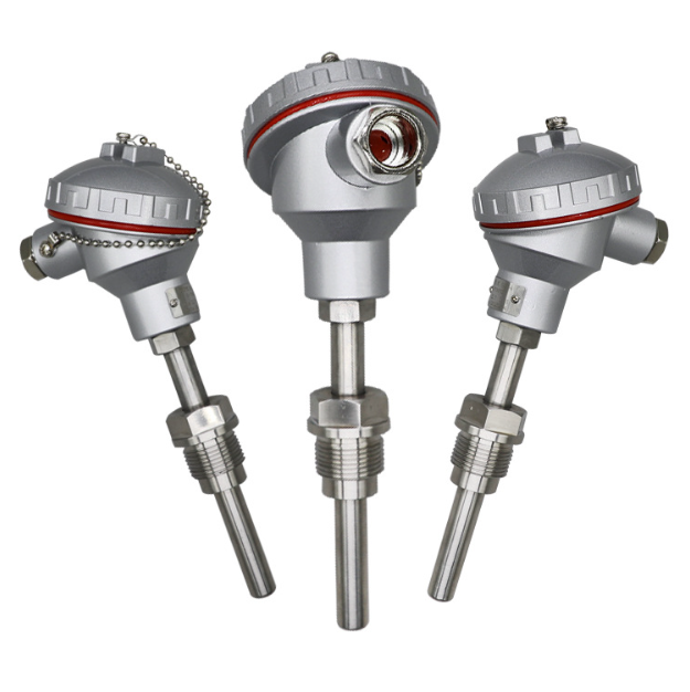 WRF-630G固定螺纹锥形保护管装配式热电偶