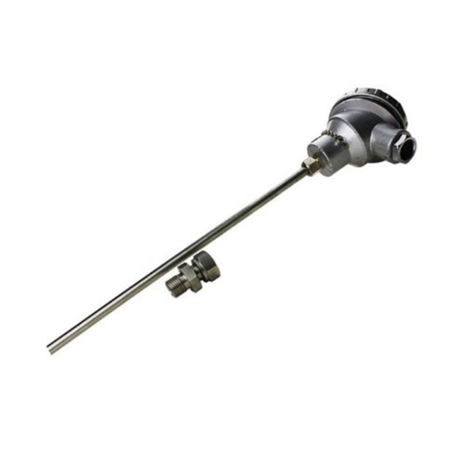 WRC2-73直形管接头式热电偶T型双支